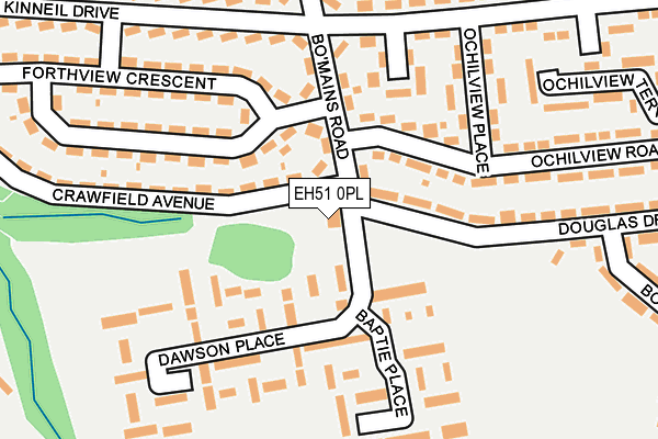 EH51 0PL map - OS OpenMap – Local (Ordnance Survey) EH51 0PL map - OS OpenMap – Local (Ordnance Survey)