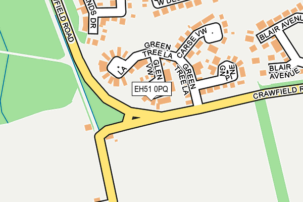 EH51 0PQ map - OS OpenMap – Local (Ordnance Survey) EH51 0PQ map - OS OpenMap – Local (Ordnance Survey)