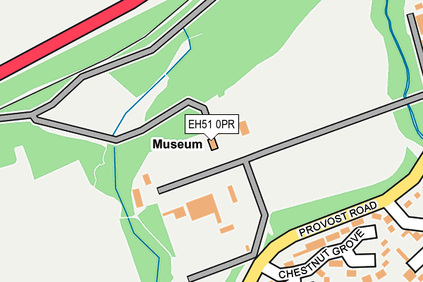 EH51 0PR map - OS OpenMap – Local (Ordnance Survey) EH51 0PR map - OS OpenMap – Local (Ordnance Survey)