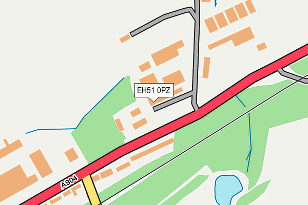 EH51 0PZ map - OS OpenMap – Local (Ordnance Survey) EH51 0PZ map - OS OpenMap – Local (Ordnance Survey)