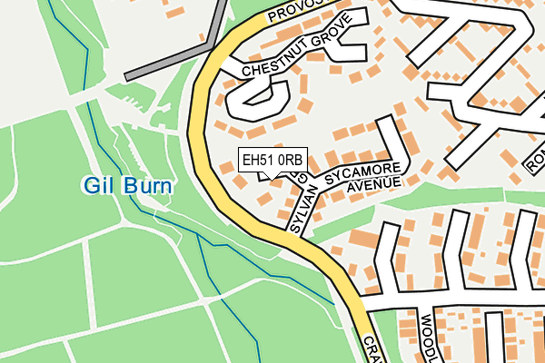 EH51 0RB map - OS OpenMap – Local (Ordnance Survey) EH51 0RB map - OS OpenMap – Local (Ordnance Survey)