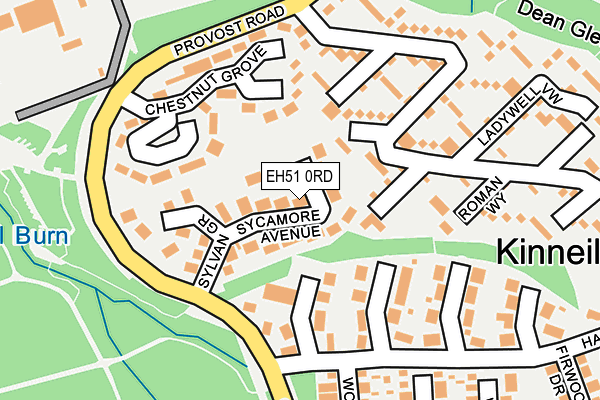 EH51 0RD map - OS OpenMap – Local (Ordnance Survey) EH51 0RD map - OS OpenMap – Local (Ordnance Survey)