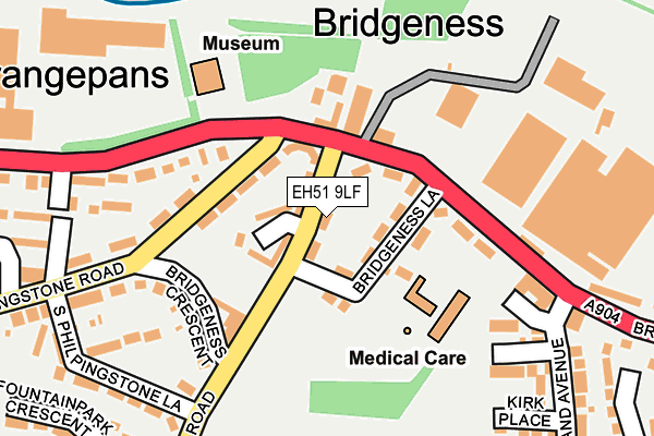 EH51 9LF map - OS OpenMap – Local (Ordnance Survey) EH51 9LF map - OS OpenMap – Local (Ordnance Survey)
