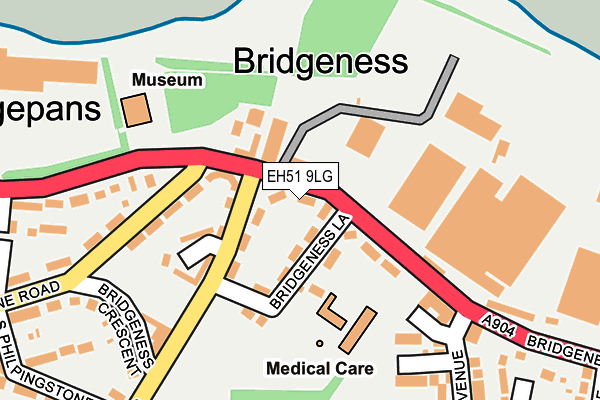 EH51 9LG map - OS OpenMap – Local (Ordnance Survey) EH51 9LG map - OS OpenMap – Local (Ordnance Survey)