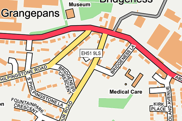 EH51 9LS map - OS OpenMap – Local (Ordnance Survey) EH51 9LS map - OS OpenMap – Local (Ordnance Survey)