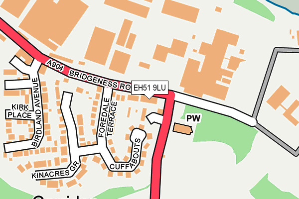 EH51 9LU map - OS OpenMap – Local (Ordnance Survey) EH51 9LU map - OS OpenMap – Local (Ordnance Survey)