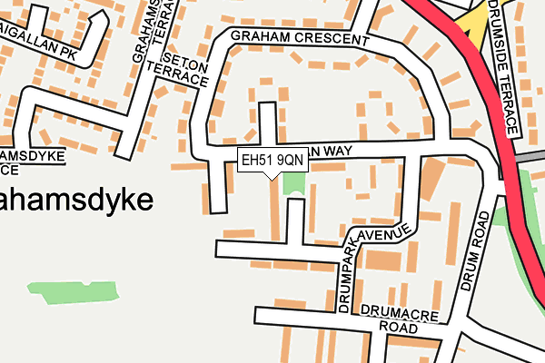 EH51 9QN map - OS OpenMap – Local (Ordnance Survey) EH51 9QN map - OS OpenMap – Local (Ordnance Survey)