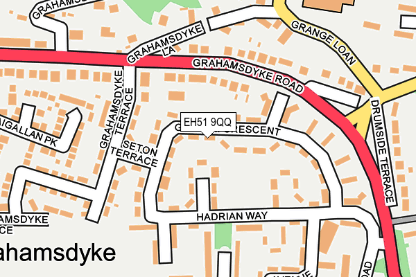 EH51 9QQ map - OS OpenMap – Local (Ordnance Survey) EH51 9QQ map - OS OpenMap – Local (Ordnance Survey)