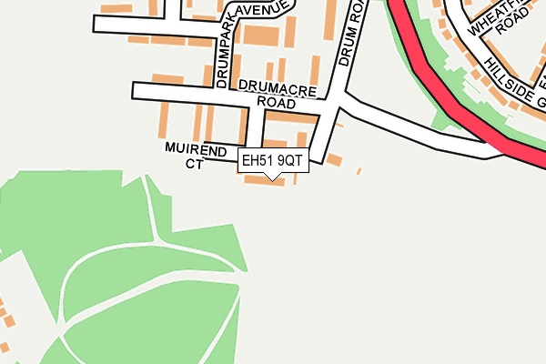 EH51 9QT map - OS OpenMap – Local (Ordnance Survey) EH51 9QT map - OS OpenMap – Local (Ordnance Survey)
