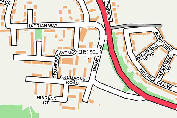 EH51 9QU map - OS OpenMap – Local (Ordnance Survey) EH51 9QU map - OS OpenMap – Local (Ordnance Survey)