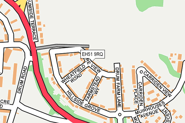 EH51 9RQ map - OS OpenMap – Local (Ordnance Survey) EH51 9RQ map - OS OpenMap – Local (Ordnance Survey)