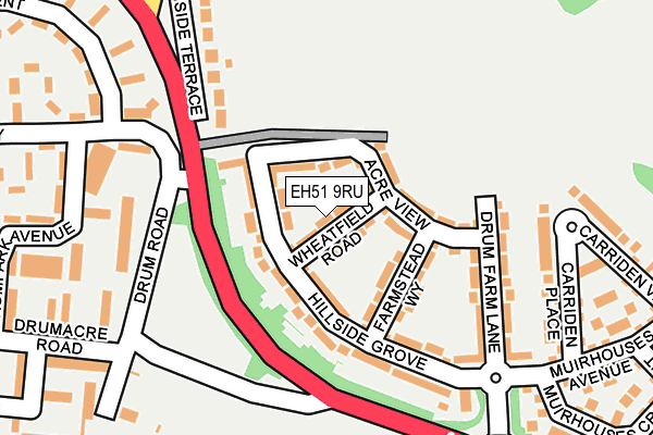 EH51 9RU map - OS OpenMap – Local (Ordnance Survey) EH51 9RU map - OS OpenMap – Local (Ordnance Survey)