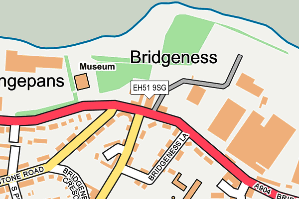 EH51 9SG map - OS OpenMap – Local (Ordnance Survey) EH51 9SG map - OS OpenMap – Local (Ordnance Survey)
