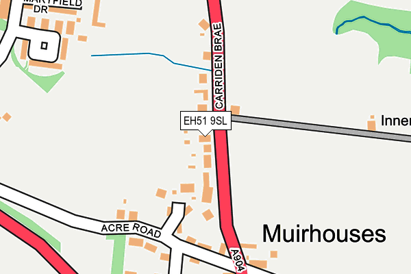 EH51 9SL map - OS OpenMap – Local (Ordnance Survey) EH51 9SL map - OS OpenMap – Local (Ordnance Survey)