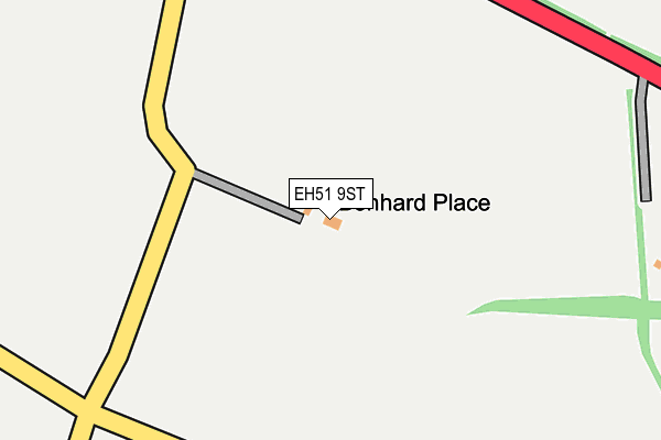 EH51 9ST map - OS OpenMap – Local (Ordnance Survey) EH51 9ST map - OS OpenMap – Local (Ordnance Survey)