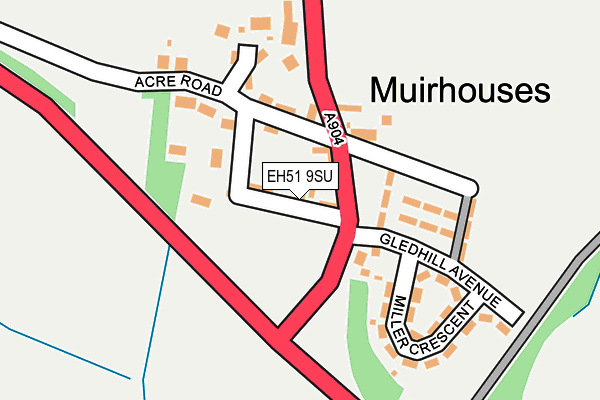 EH51 9SU map - OS OpenMap – Local (Ordnance Survey) EH51 9SU map - OS OpenMap – Local (Ordnance Survey)