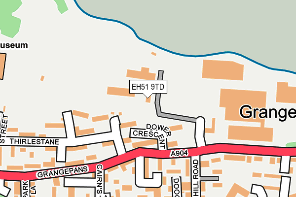 EH51 9TD map - OS OpenMap – Local (Ordnance Survey) EH51 9TD map - OS OpenMap – Local (Ordnance Survey)