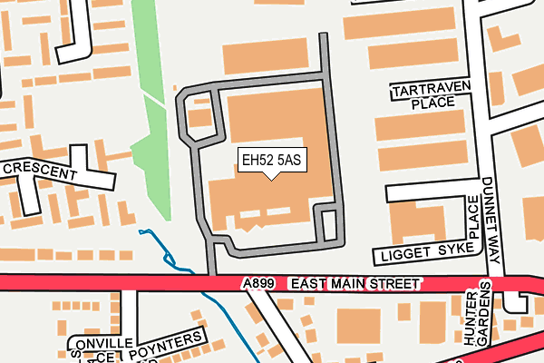 EH52 5AS map - OS OpenMap – Local (Ordnance Survey) EH52 5AS map - OS OpenMap – Local (Ordnance Survey)