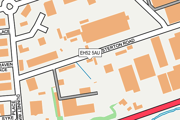 EH52 5AU map - OS OpenMap – Local (Ordnance Survey) EH52 5AU map - OS OpenMap – Local (Ordnance Survey)