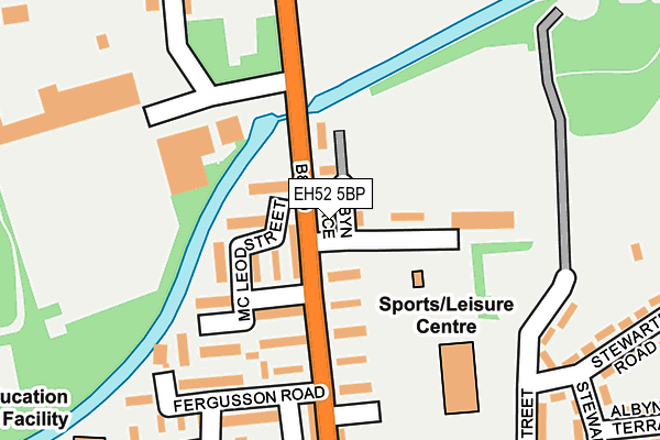 EH52 5BP map - OS OpenMap – Local (Ordnance Survey) EH52 5BP map - OS OpenMap – Local (Ordnance Survey)