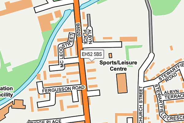 EH52 5BS map - OS OpenMap – Local (Ordnance Survey) EH52 5BS map - OS OpenMap – Local (Ordnance Survey)