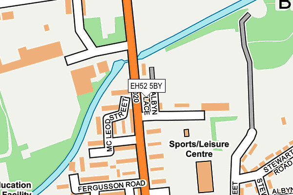 EH52 5BY map - OS OpenMap – Local (Ordnance Survey) EH52 5BY map - OS OpenMap – Local (Ordnance Survey)