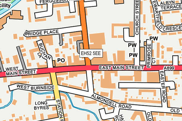 EH52 5EE map - OS OpenMap – Local (Ordnance Survey) EH52 5EE map - OS OpenMap – Local (Ordnance Survey)