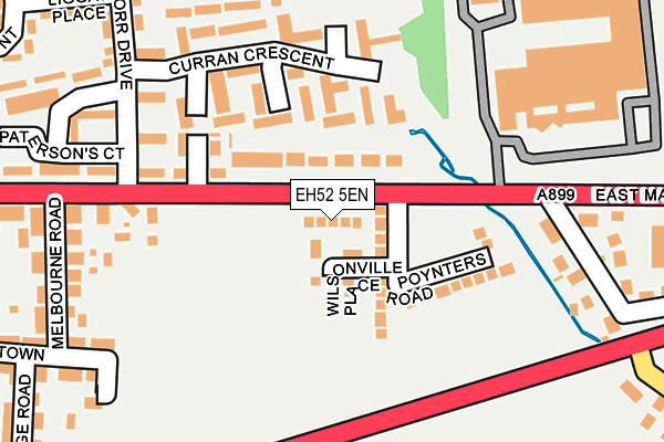 EH52 5EN map - OS OpenMap – Local (Ordnance Survey) EH52 5EN map - OS OpenMap – Local (Ordnance Survey)