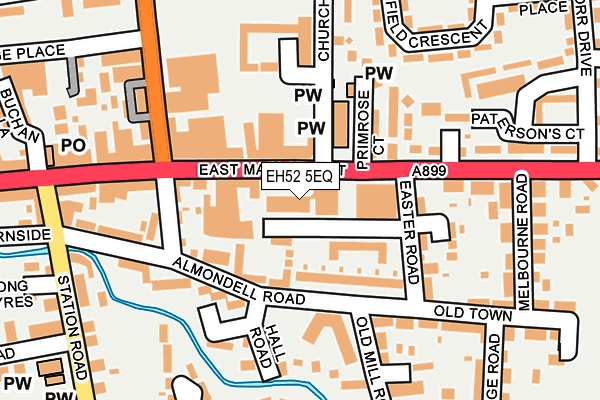 EH52 5EQ map - OS OpenMap – Local (Ordnance Survey) EH52 5EQ map - OS OpenMap – Local (Ordnance Survey)
