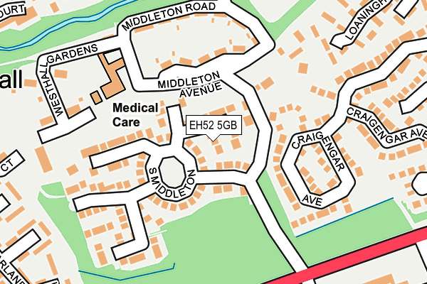 EH52 5GB map - OS OpenMap – Local (Ordnance Survey) EH52 5GB map - OS OpenMap – Local (Ordnance Survey)