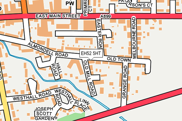 EH52 5HT map - OS OpenMap – Local (Ordnance Survey) EH52 5HT map - OS OpenMap – Local (Ordnance Survey)