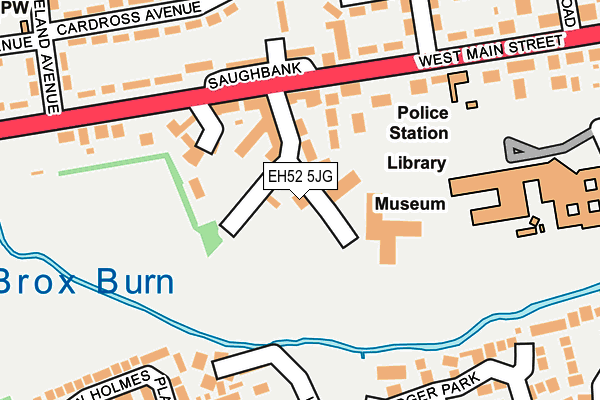 EH52 5JG map - OS OpenMap – Local (Ordnance Survey) EH52 5JG map - OS OpenMap – Local (Ordnance Survey)