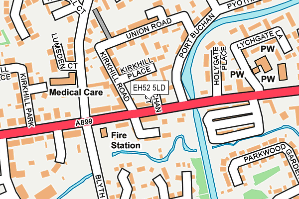 EH52 5LD map - OS OpenMap – Local (Ordnance Survey) EH52 5LD map - OS OpenMap – Local (Ordnance Survey)