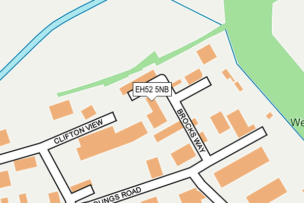 EH52 5NB map - OS OpenMap – Local (Ordnance Survey) EH52 5NB map - OS OpenMap – Local (Ordnance Survey)