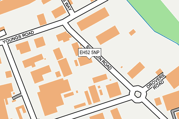 EH52 5NP map - OS OpenMap – Local (Ordnance Survey) EH52 5NP map - OS OpenMap – Local (Ordnance Survey)