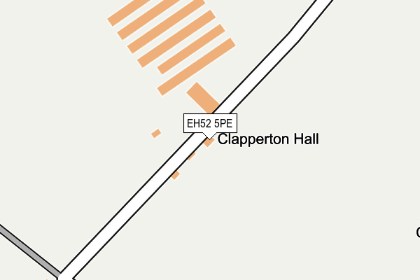 EH52 5PE map - OS OpenMap – Local (Ordnance Survey) EH52 5PE map - OS OpenMap – Local (Ordnance Survey)