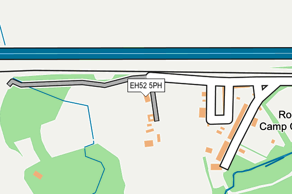 EH52 5PH map - OS OpenMap – Local (Ordnance Survey) EH52 5PH map - OS OpenMap – Local (Ordnance Survey)