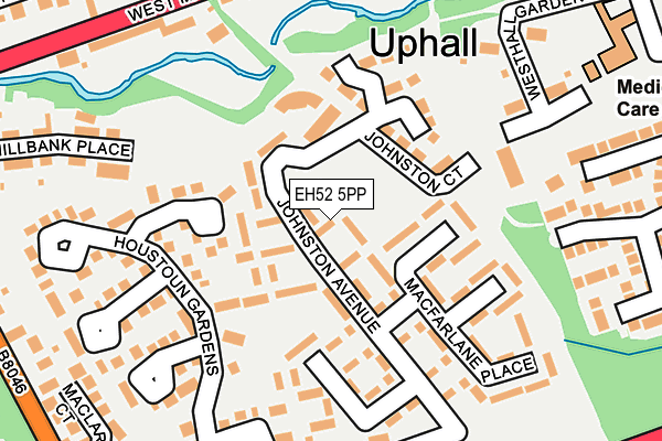 EH52 5PP map - OS OpenMap – Local (Ordnance Survey) EH52 5PP map - OS OpenMap – Local (Ordnance Survey)
