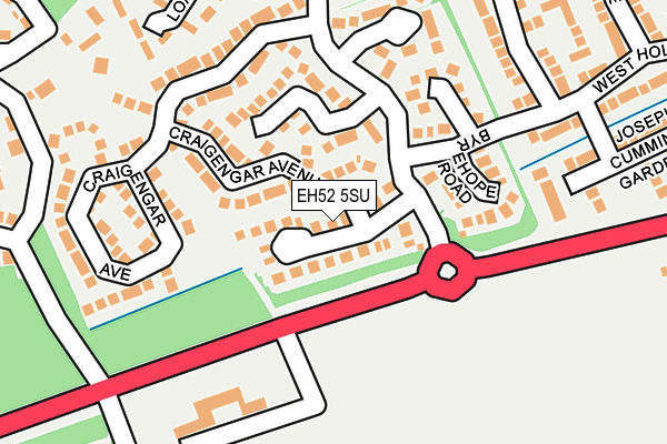 EH52 5SU map - OS OpenMap – Local (Ordnance Survey) EH52 5SU map - OS OpenMap – Local (Ordnance Survey)