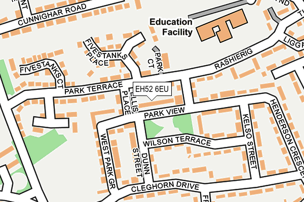 EH52 6EU map - OS OpenMap – Local (Ordnance Survey) EH52 6EU map - OS OpenMap – Local (Ordnance Survey)
