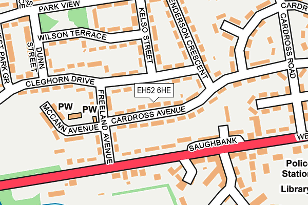 EH52 6HE map - OS OpenMap – Local (Ordnance Survey) EH52 6HE map - OS OpenMap – Local (Ordnance Survey)