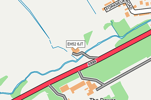 EH52 6JT map - OS OpenMap – Local (Ordnance Survey) EH52 6JT map - OS OpenMap – Local (Ordnance Survey)