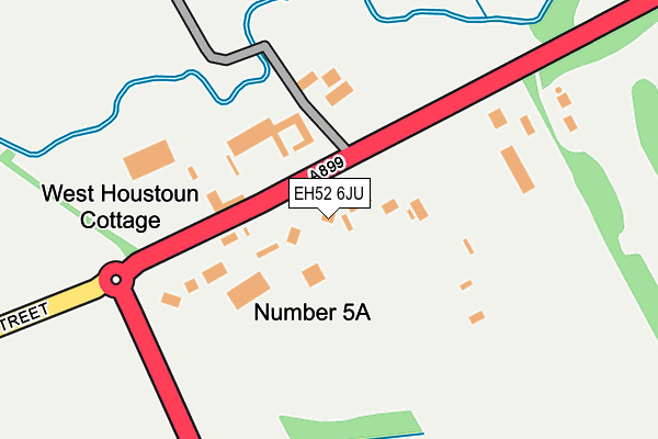 EH52 6JU map - OS OpenMap – Local (Ordnance Survey) EH52 6JU map - OS OpenMap – Local (Ordnance Survey)