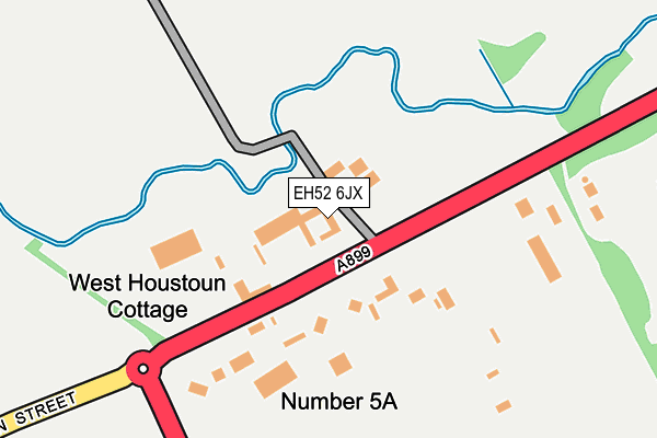 EH52 6JX map - OS OpenMap – Local (Ordnance Survey) EH52 6JX map - OS OpenMap – Local (Ordnance Survey)
