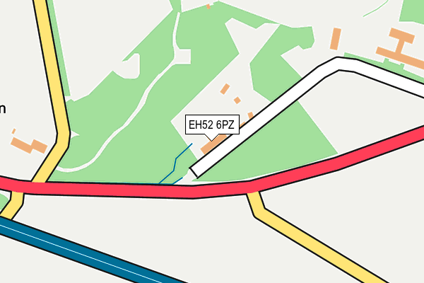 EH52 6PZ map - OS OpenMap – Local (Ordnance Survey) EH52 6PZ map - OS OpenMap – Local (Ordnance Survey)