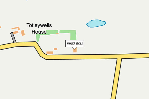 EH52 6QJ map - OS OpenMap – Local (Ordnance Survey) EH52 6QJ map - OS OpenMap – Local (Ordnance Survey)