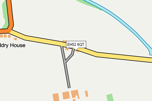 EH52 6QT map - OS OpenMap – Local (Ordnance Survey) EH52 6QT map - OS OpenMap – Local (Ordnance Survey)