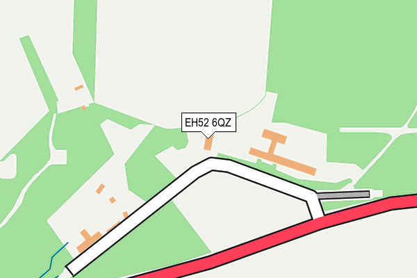 EH52 6QZ map - OS OpenMap – Local (Ordnance Survey) EH52 6QZ map - OS OpenMap – Local (Ordnance Survey)