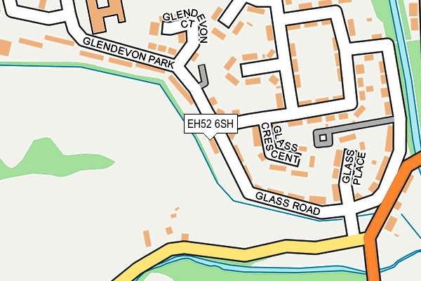 EH52 6SH map - OS OpenMap – Local (Ordnance Survey) EH52 6SH map - OS OpenMap – Local (Ordnance Survey)