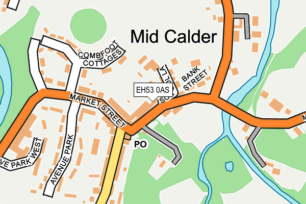 EH53 0AS map - OS OpenMap – Local (Ordnance Survey) EH53 0AS map - OS OpenMap – Local (Ordnance Survey)